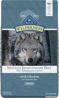 Unleash your dog's wild side with  Wilderness High Protein Dry Dog Food with Wholesome Grains! 🐶🍗 24-Lbs of pure deliciousness! #BlueBuffalo #DogFood #HealthyPup