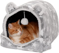 Cozy Up Your Furry Friend with the  Snuggle Hideout! 🐾✨ Perfect for Cats & Small Dogs – Washable, Foldable & Comes with a Plush Ball Toy! 🛏️💖 #PetLovers #CozyPets #