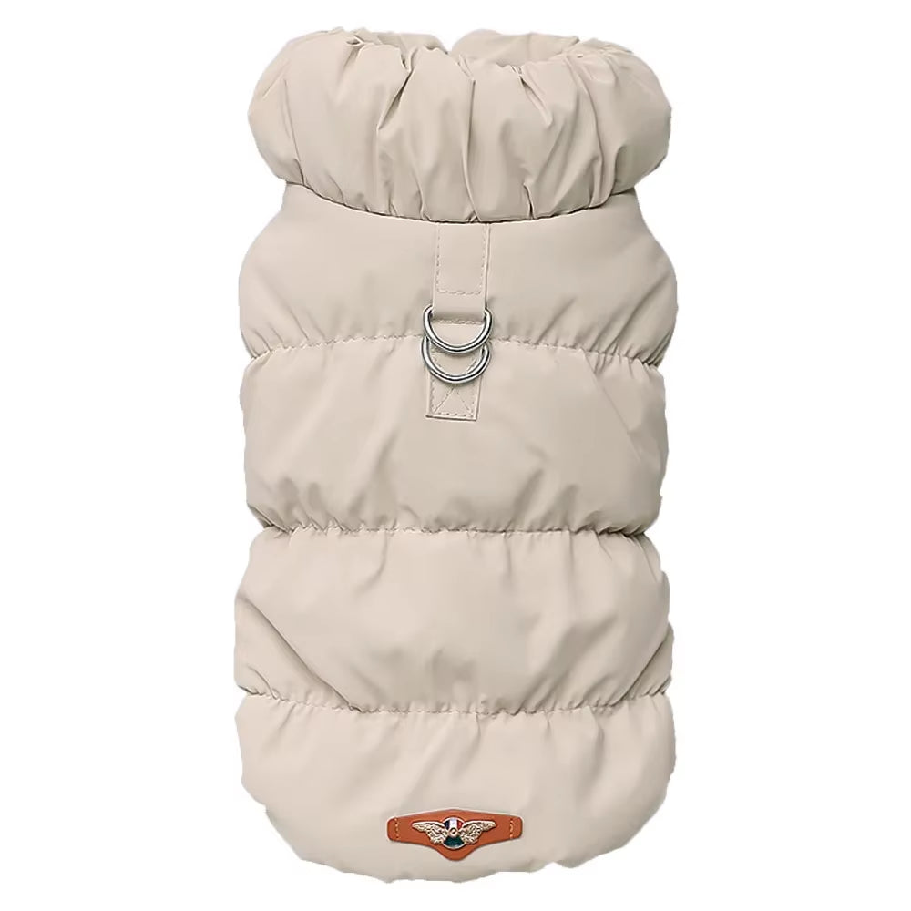Soft Warm Dog Clothes Winter Padded Puppy Cat Coat Jacket for Small Medium Dogs French Bulldog Poodle Vest Pet Outfit