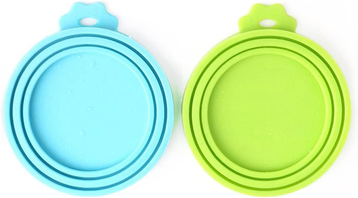 Keep Your Pet's Food Fresh with  Silicone Can Lids! 🎉🐾 Perfect fit for dog & cat food cans in stylish blue and green! 🌟 #PetCare #FreshFood