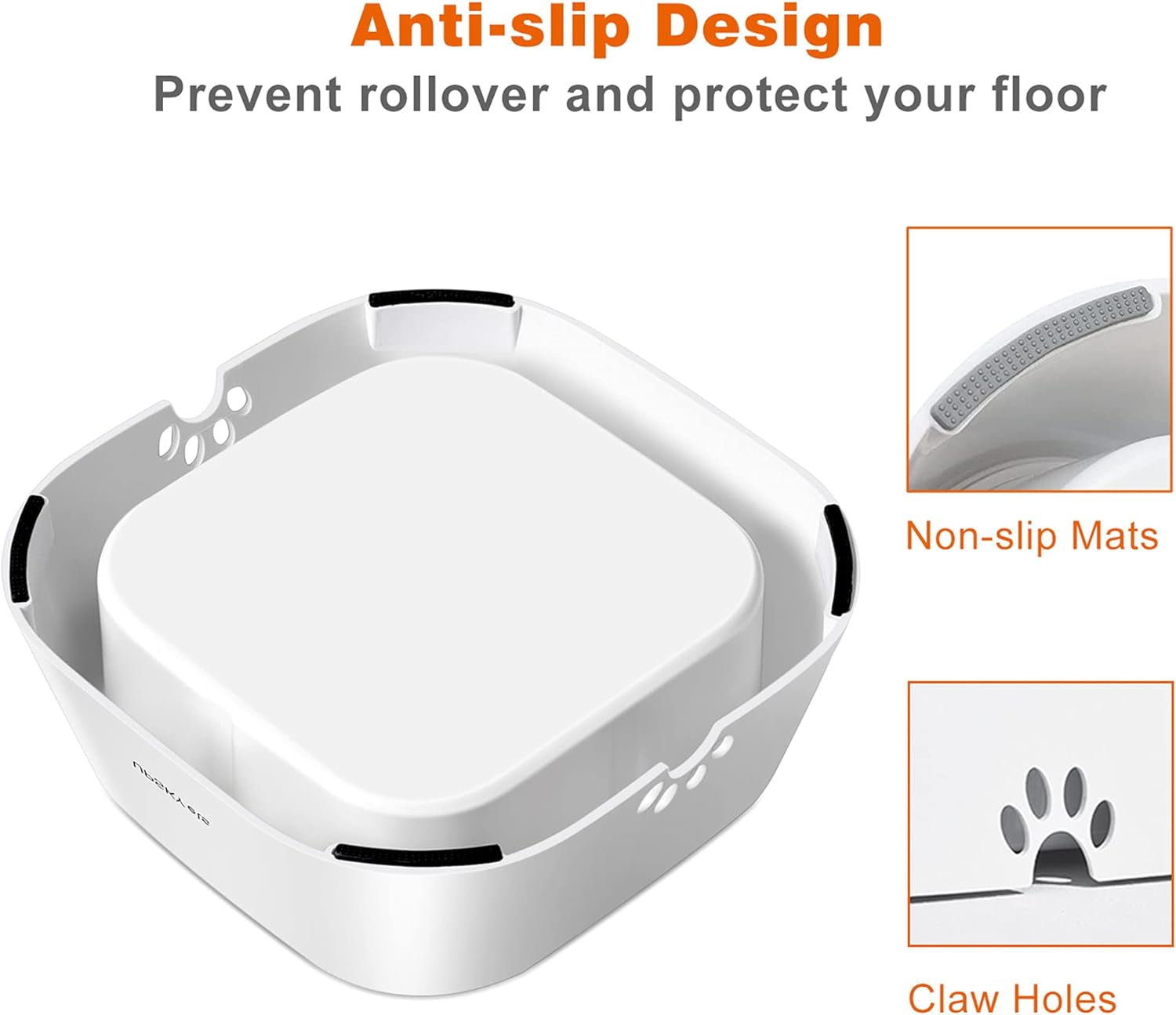 Feed and Hydrate Your Pup in Style! 💧🐾 Check Out Our No-Slip Dog Water Bowl – Perfect for Slow Feeders (35Oz Capacity) 🌟