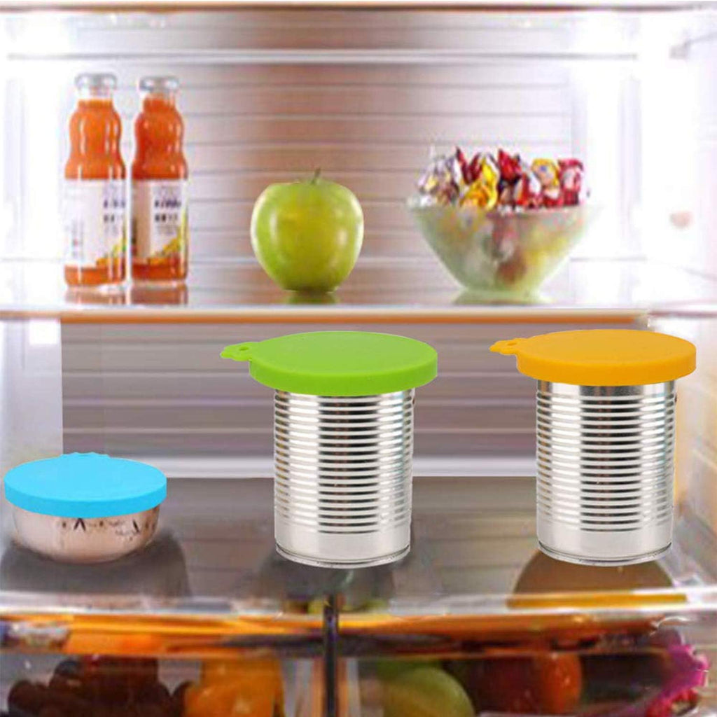 Seal the Freshness! 🍲🐾 4-Pack of Universal BPA Free Silicone Can Covers for Pet Food - Perfect for Dogs & Cats! 🐶🐱 #PetEssentials #FoodStorage