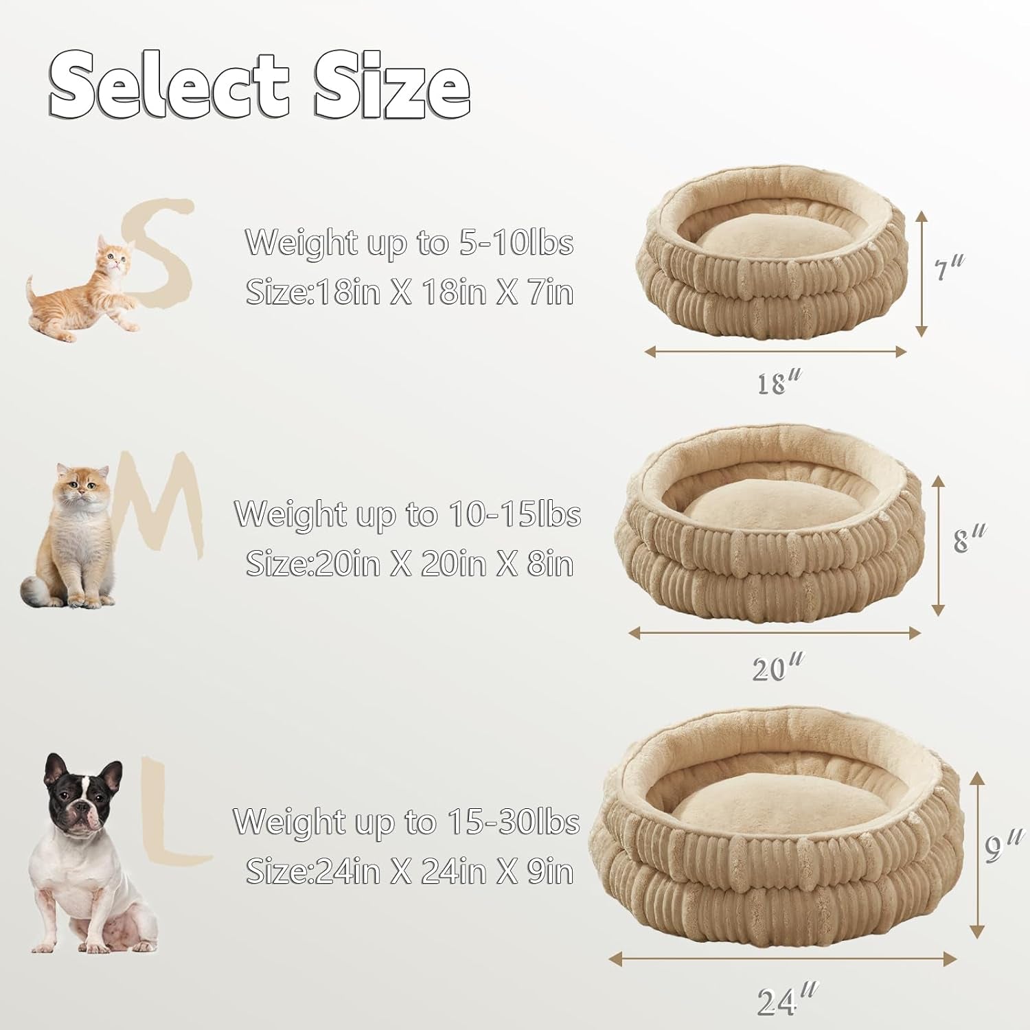 Cozy & Comfy Cat and Puppy Beds - Perfect for Indoor Pets! 🐾✨