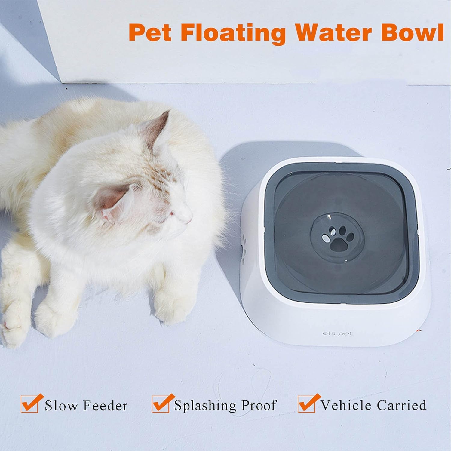 Feed and Hydrate Your Pup in Style! 💧🐾 Check Out Our No-Slip Dog Water Bowl – Perfect for Slow Feeders (35Oz Capacity) 🌟