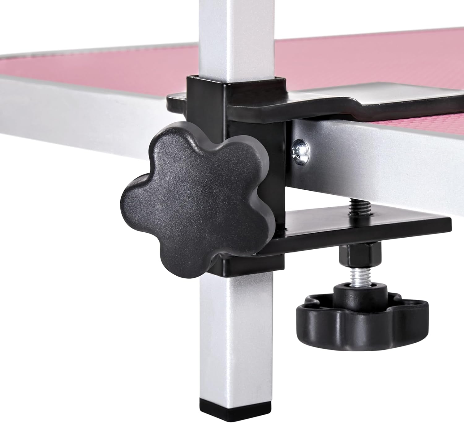 Transform Grooming Time with the  46'' Adjustable Pet Grooming Table for Large Dogs! 💖🐾 Perfectly Portable with Arm, Noose & Mesh Tray - Supports Up to 265lbs!