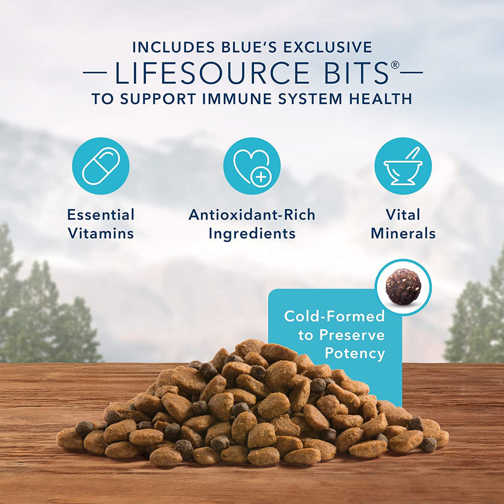 Unleash your dog's wild side with  Wilderness High Protein Dry Dog Food with Wholesome Grains! 🐶🍗 24-Lbs of pure deliciousness! #BlueBuffalo #DogFood #HealthyPup