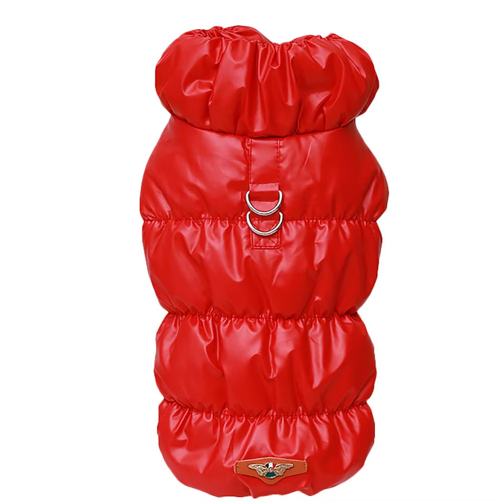 Soft Warm Dog Clothes Winter Padded Puppy Cat Coat Jacket for Small Medium Dogs French Bulldog Poodle Vest Pet Outfit