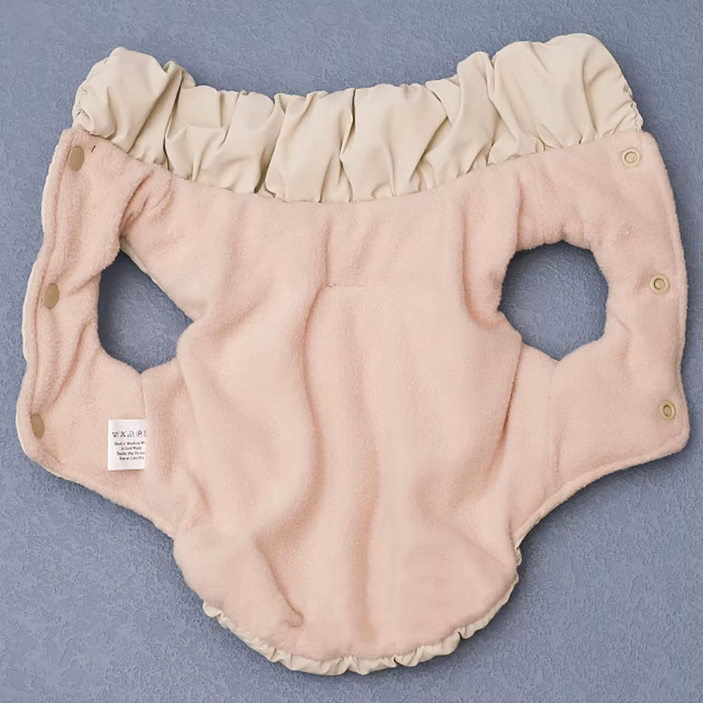 Soft Warm Dog Clothes Winter Padded Puppy Cat Coat Jacket for Small Medium Dogs French Bulldog Poodle Vest Pet Outfit