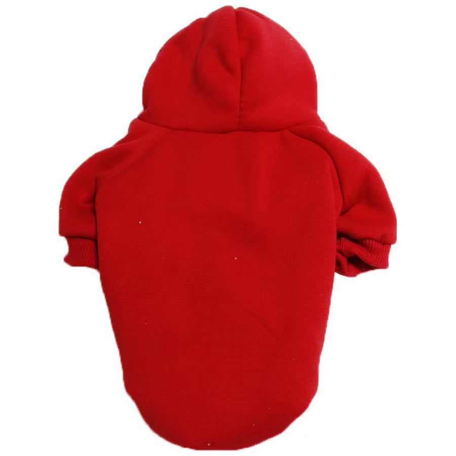 Winter Dog Clothes Sport Hoodies Sweatshirts Warm Coat Clothing Autumn for Small Medium Large Pets Puppy Hooded Sweats
