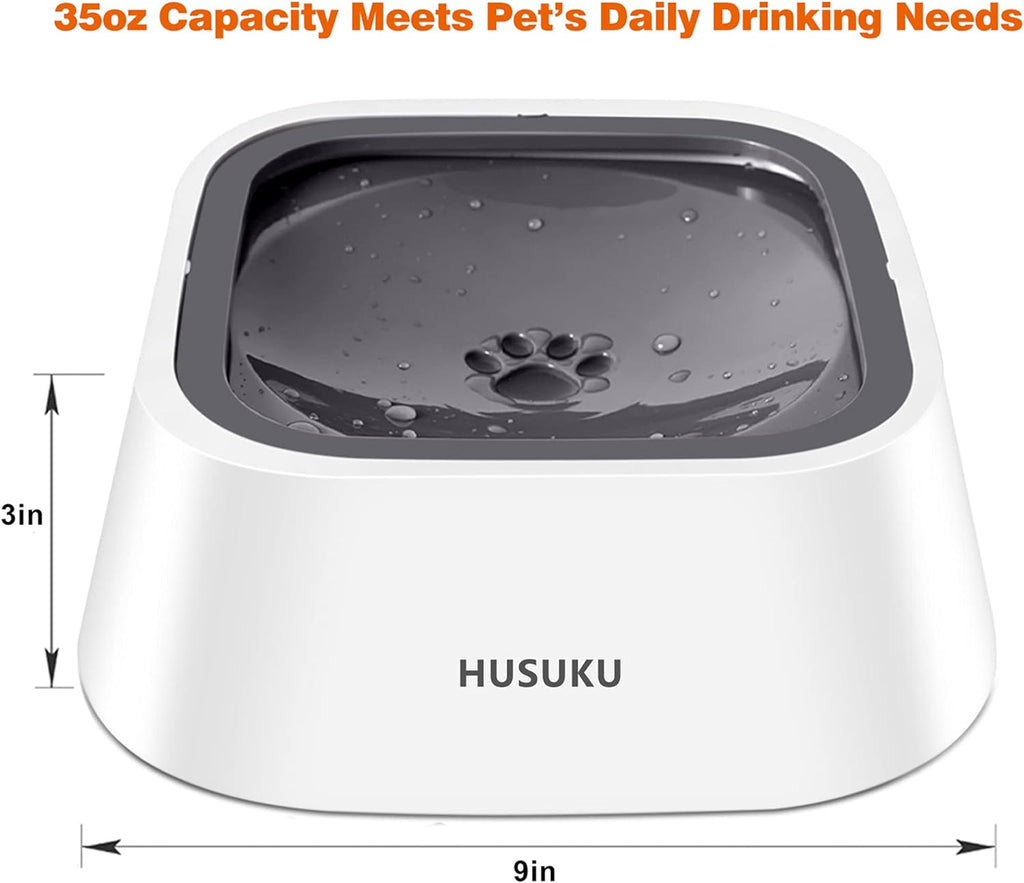 Feed and Hydrate Your Pup in Style! 💧🐾 Check Out Our No-Slip Dog Water Bowl – Perfect for Slow Feeders (35Oz Capacity) 🌟