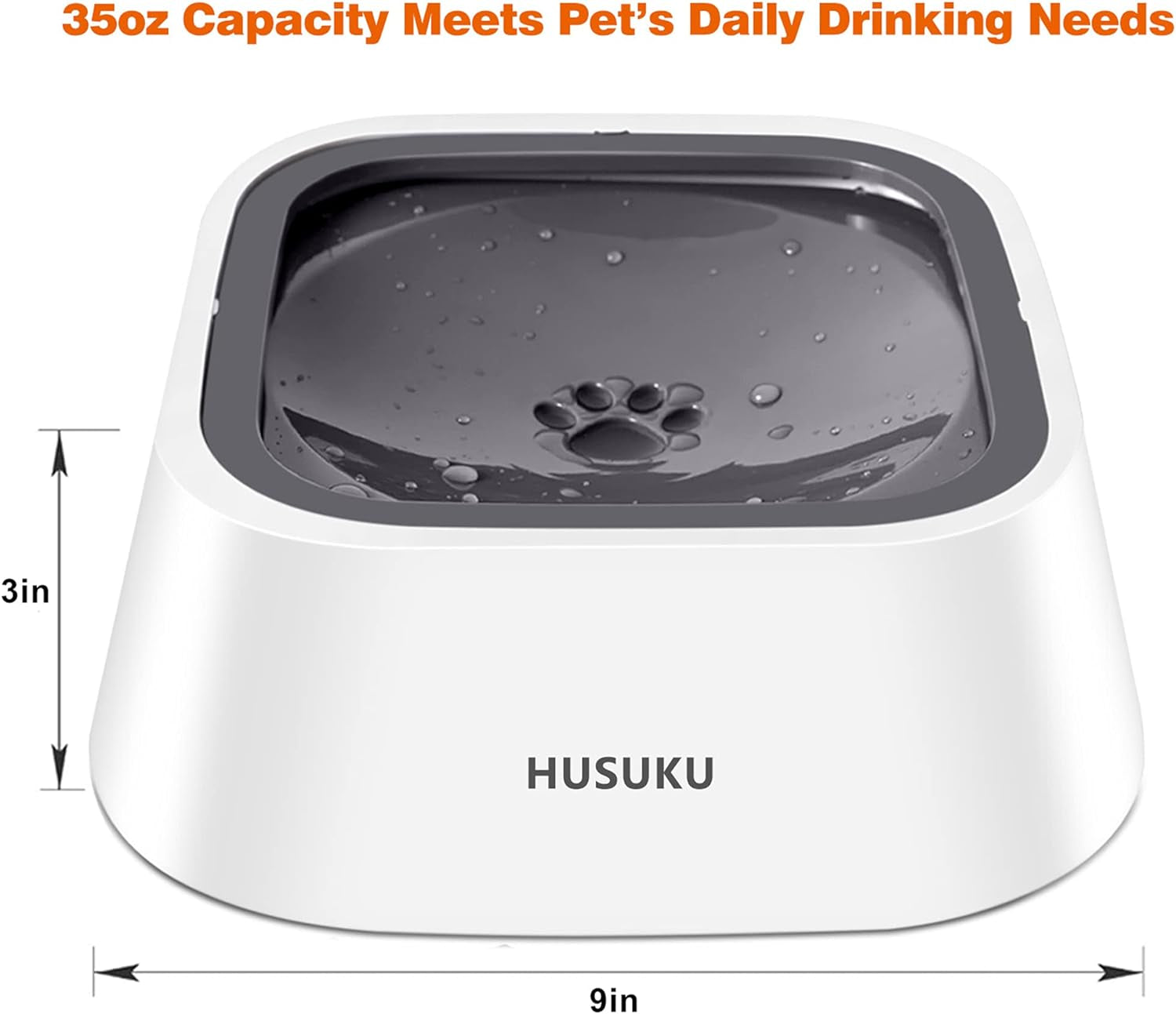 Feed and Hydrate Your Pup in Style! 💧🐾 Check Out Our No-Slip Dog Water Bowl – Perfect for Slow Feeders (35Oz Capacity) 🌟